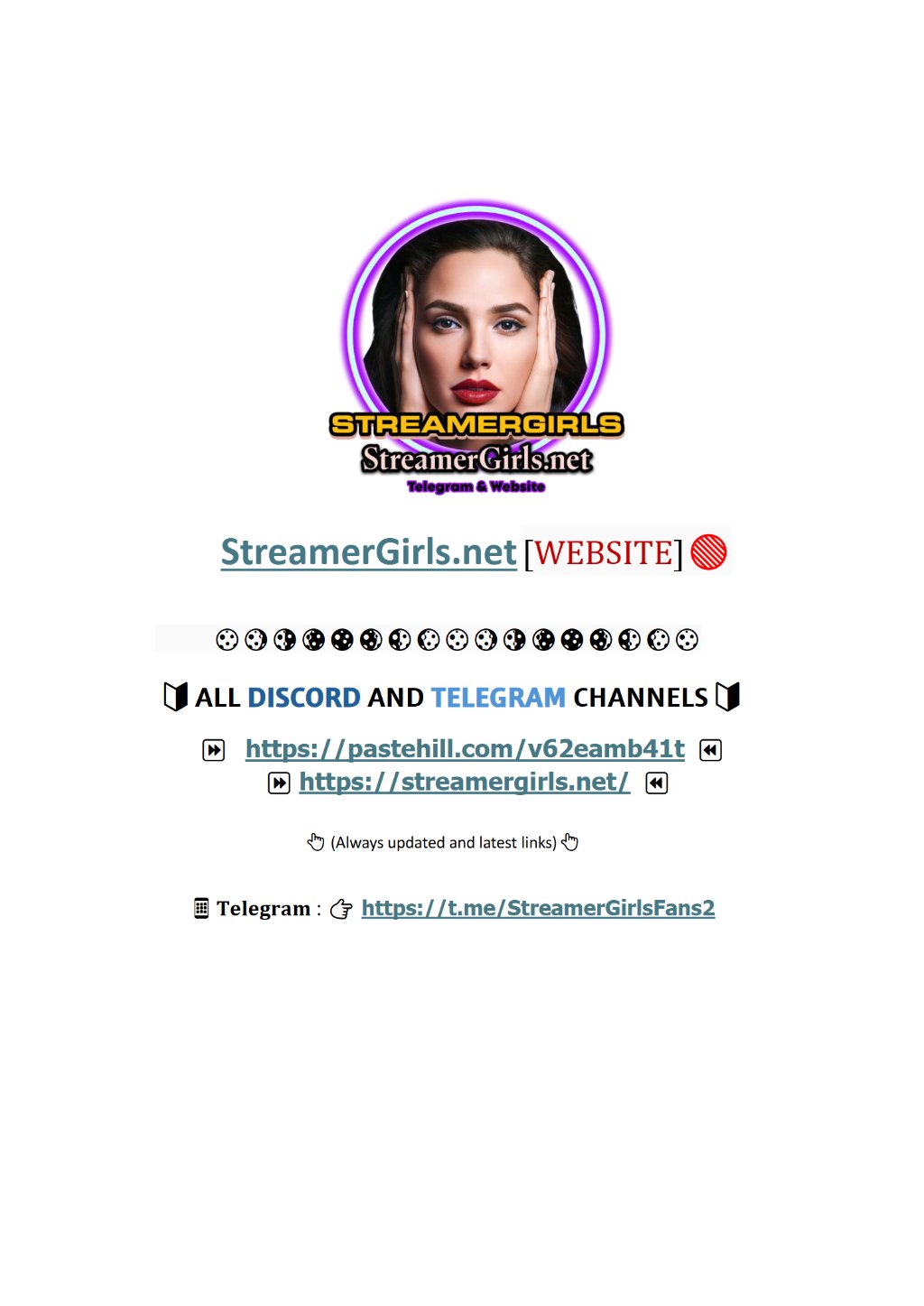 Preview image for 𝗦𝐓𝐑𝐄𝐀𝐌𝐄𝐑𝗚𝗜𝗥𝗟𝗦.net (𝐓𝐄𝐋𝐄𝐆𝐑𝐀𝐌) - streamergirls.net (website)