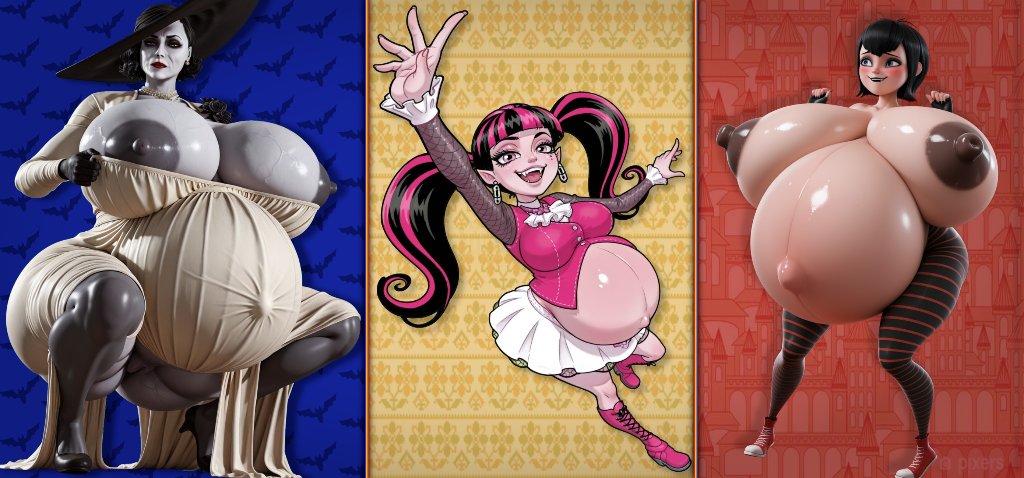 Preview image for preggo nation waifu serie
