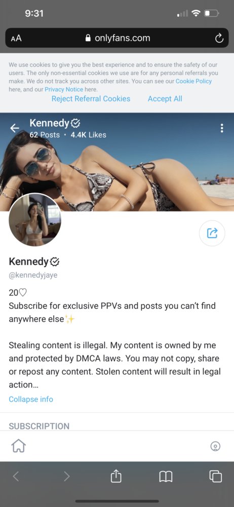 Preview image for kennedyjaye website onlymega.vip