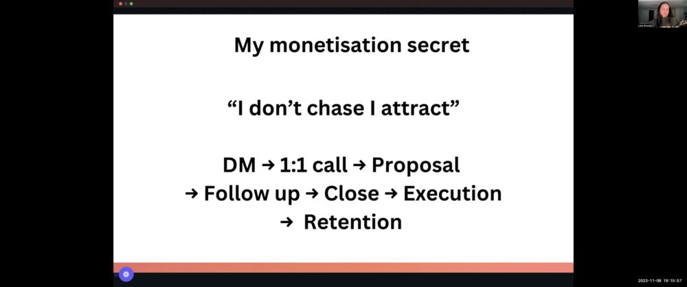 Preview image for lara acosta – literally linkedin (cohort 1) ($2,500.00) (moneyvipprogram.com)