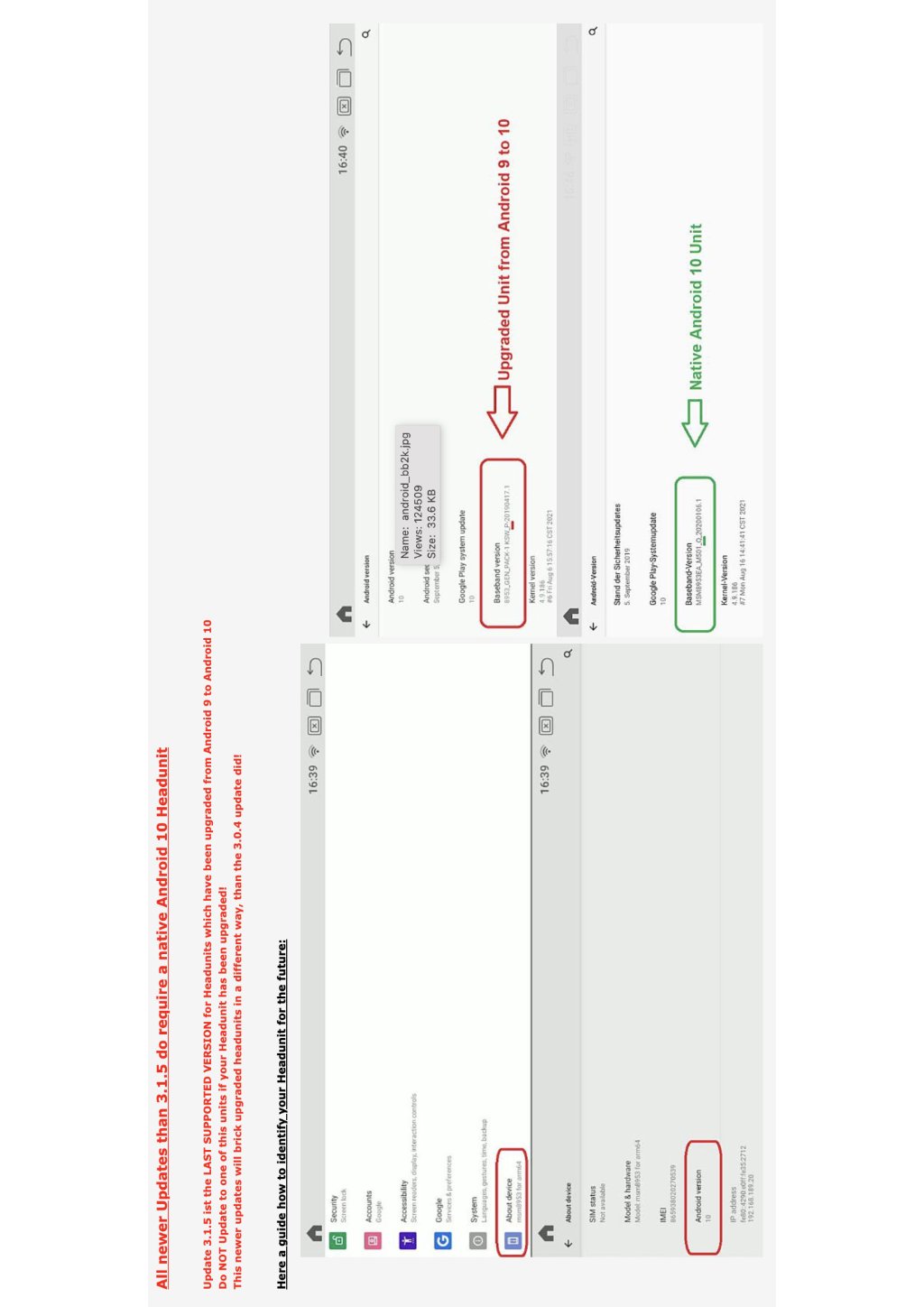 Preview image for firmware android 10 snapdragon 625