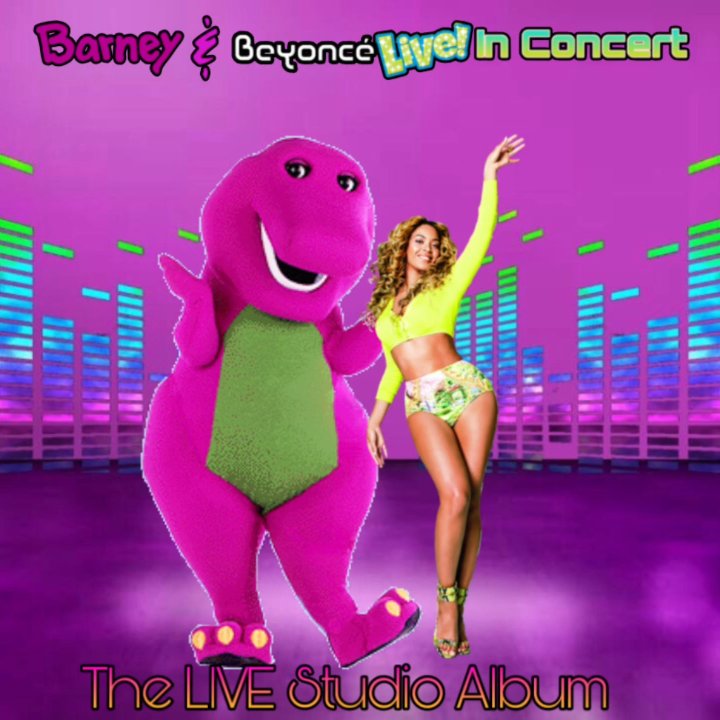 Preview image for barney _ beyonce live in concert - the _live_ studio album