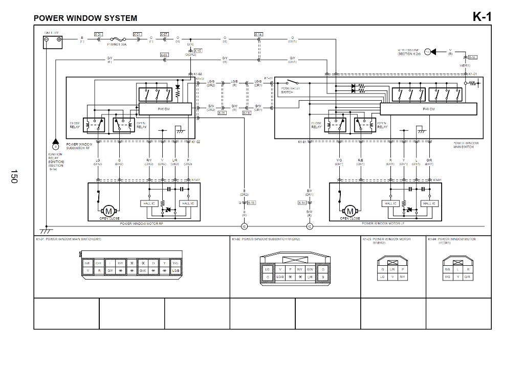 Preview image for wiring schematic europe rx-8 2009~2011