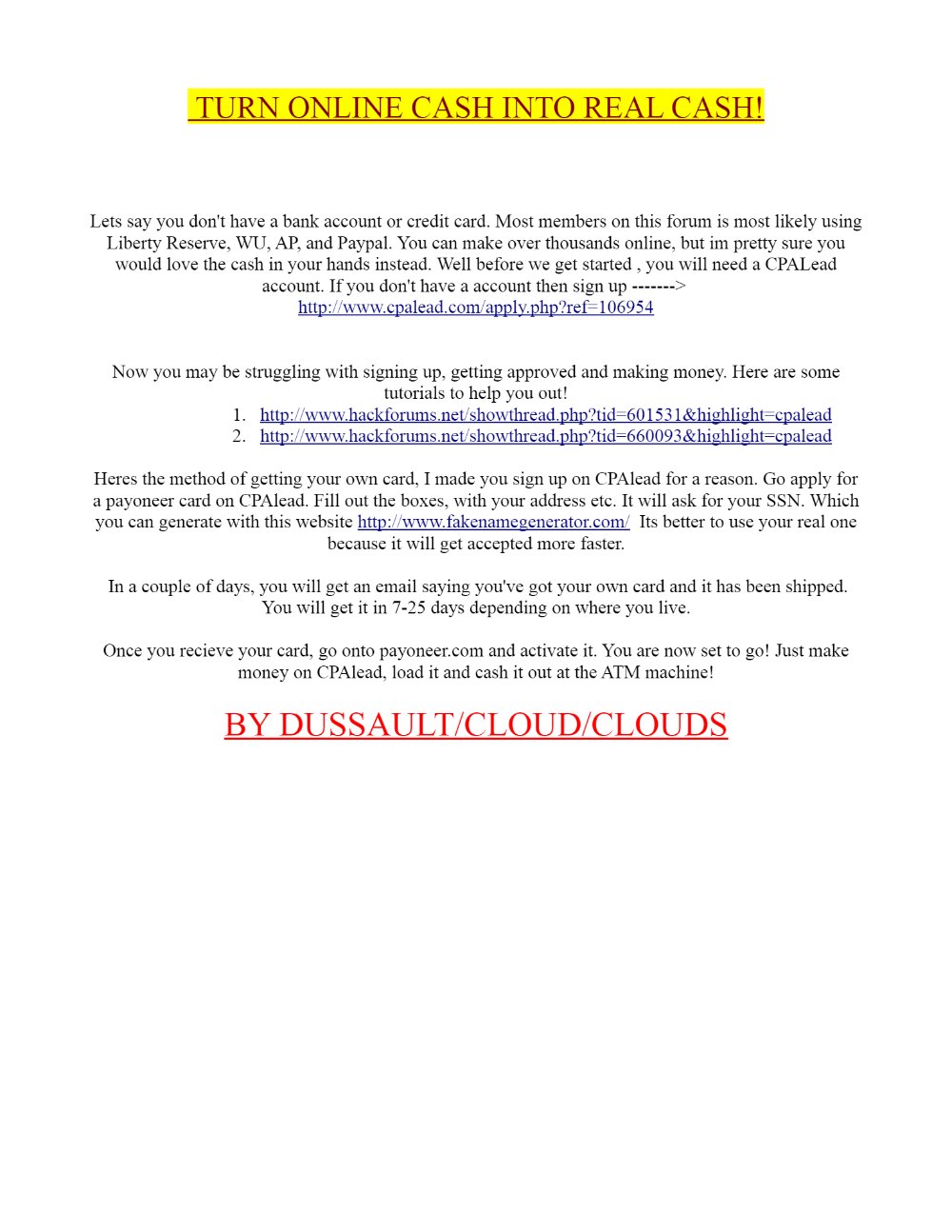 Preview image for fraud bible
