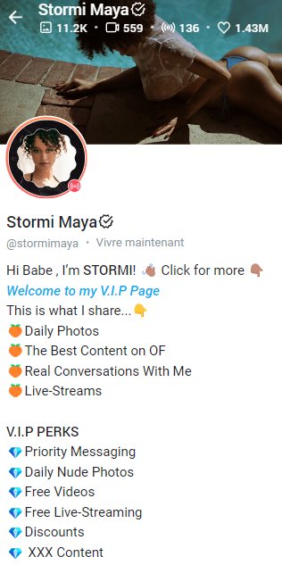 Preview image for stormi maya