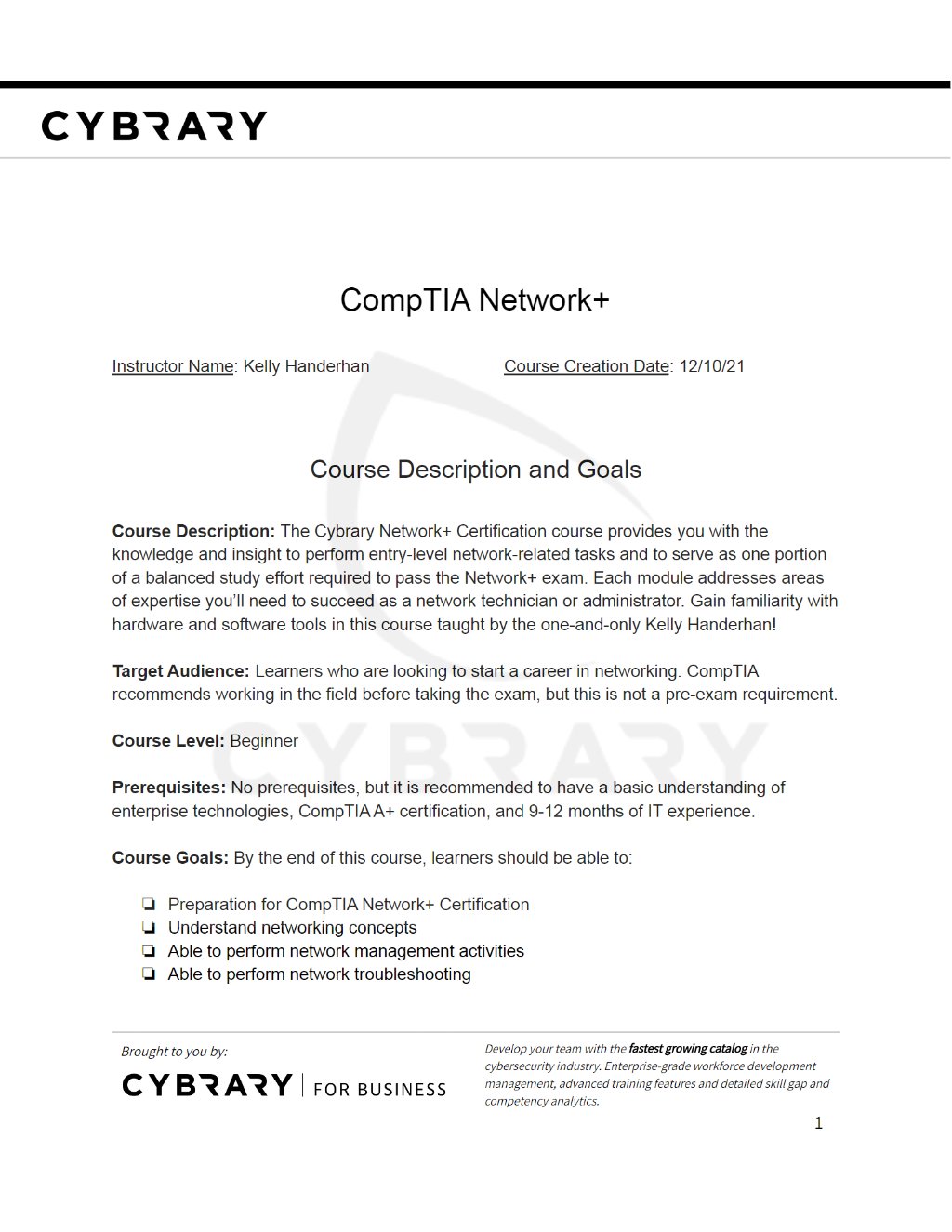 Preview image for @cyberbanksa - comptia network+ (n10-008) - your cert passport - 2023