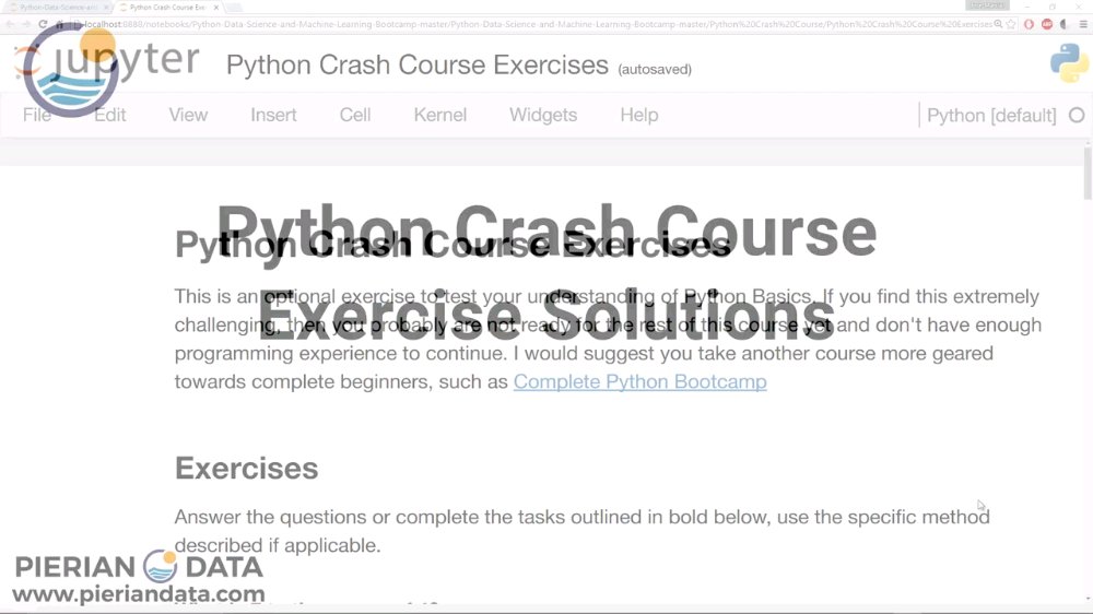 Preview image for [freecoursesite.com] udemy - python for data science and machine learning bootcamp