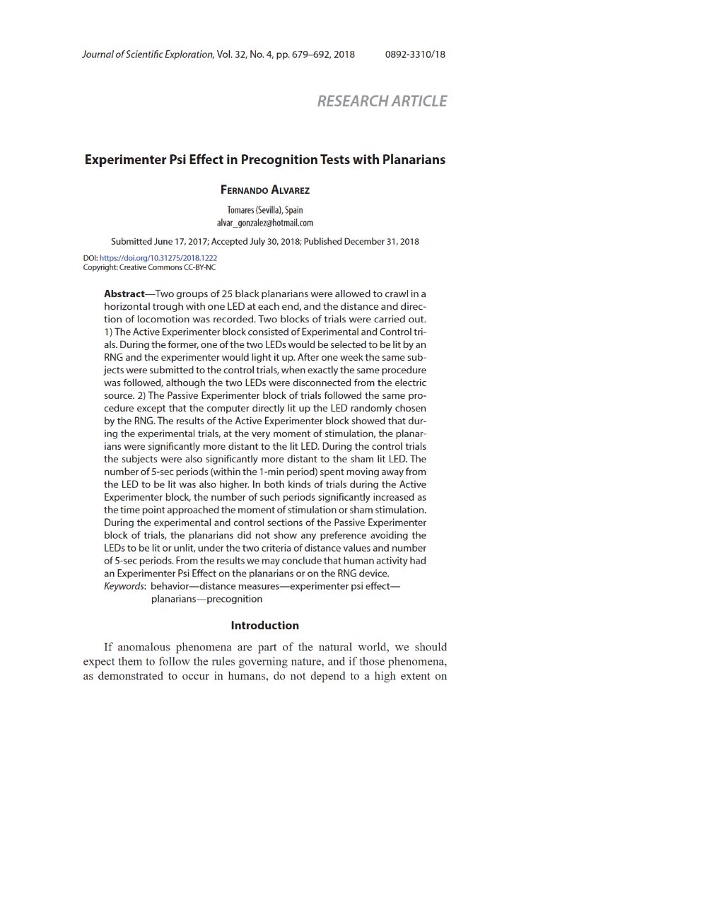 Preview image for parapsychology studies 