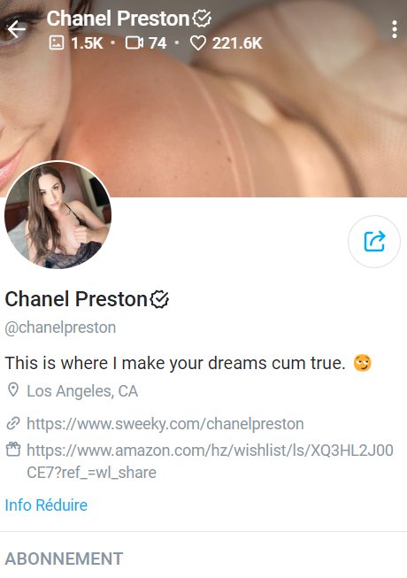 Preview image for chanel preston
