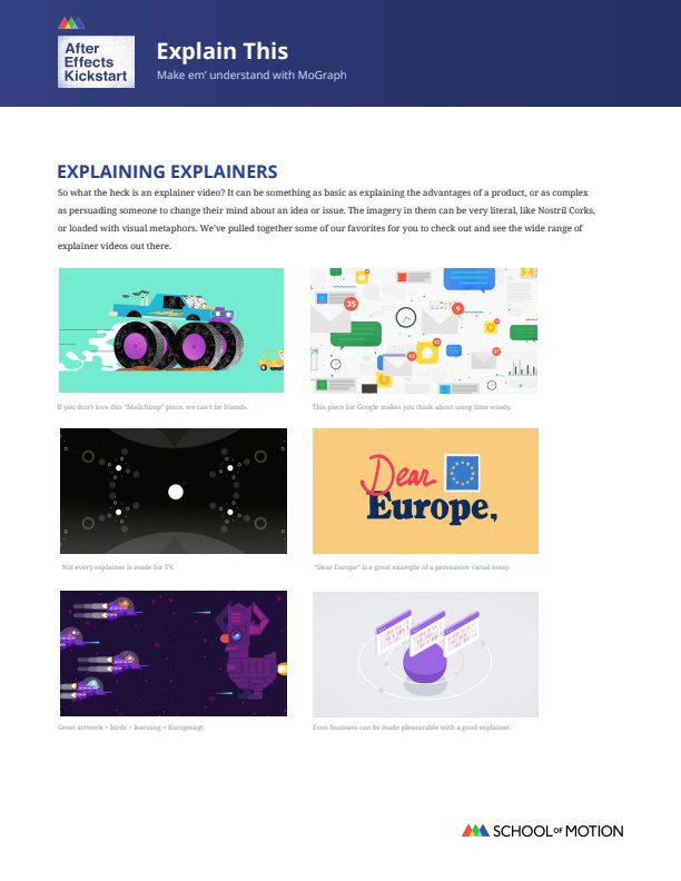 Preview image for 1 after effects kickstart