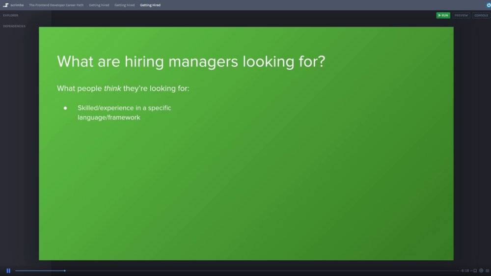 Preview image for [hacksnation.com] scrimba - the frontend developer career path