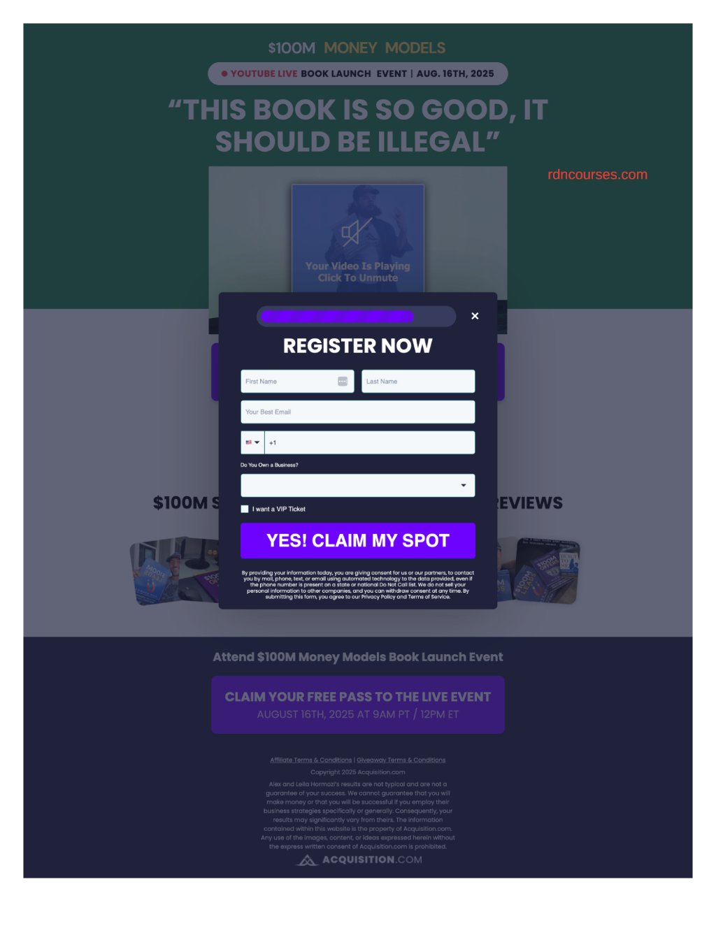 Preview image for alex hormozi - $100m money models by @energymaxxing
