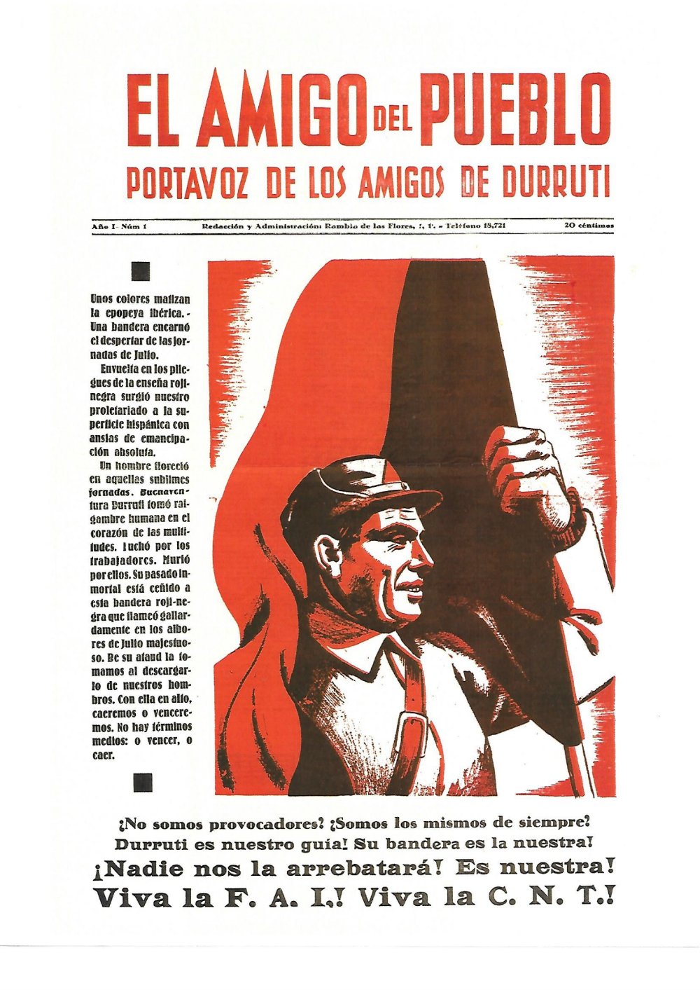 Preview image for durruti dumange, josé buenaventura