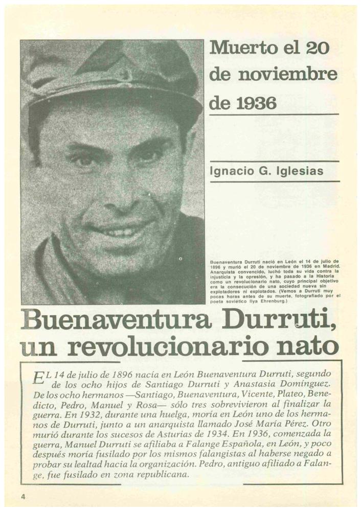 Preview image for durruti dumange, josé buenaventura