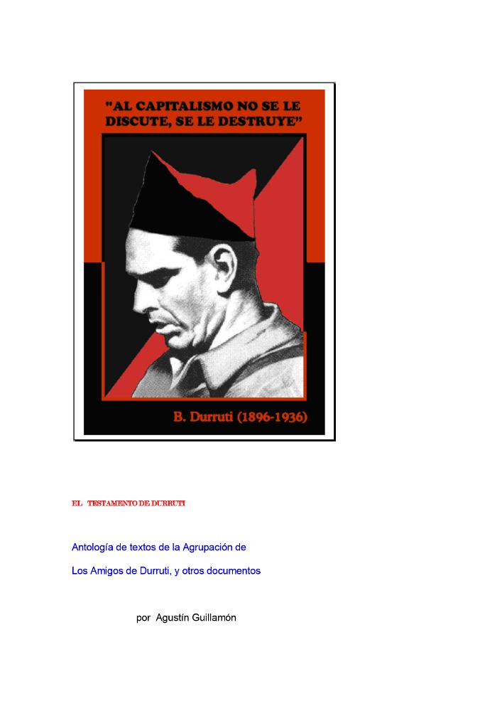 Preview image for durruti dumange, josé buenaventura