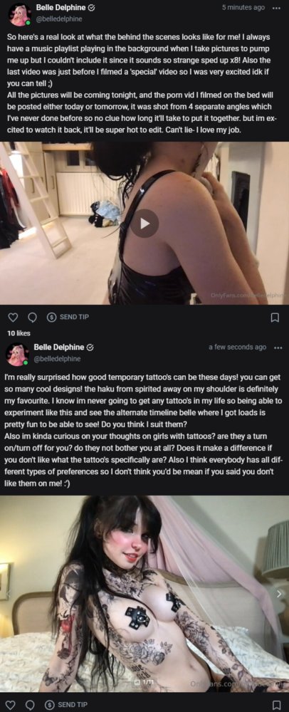 Preview image for belle delphine - @onlyshareofficial telegram (orq9)
