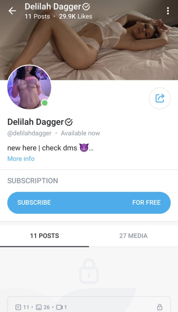 Preview image for delilahdagger - website onlymega.vip