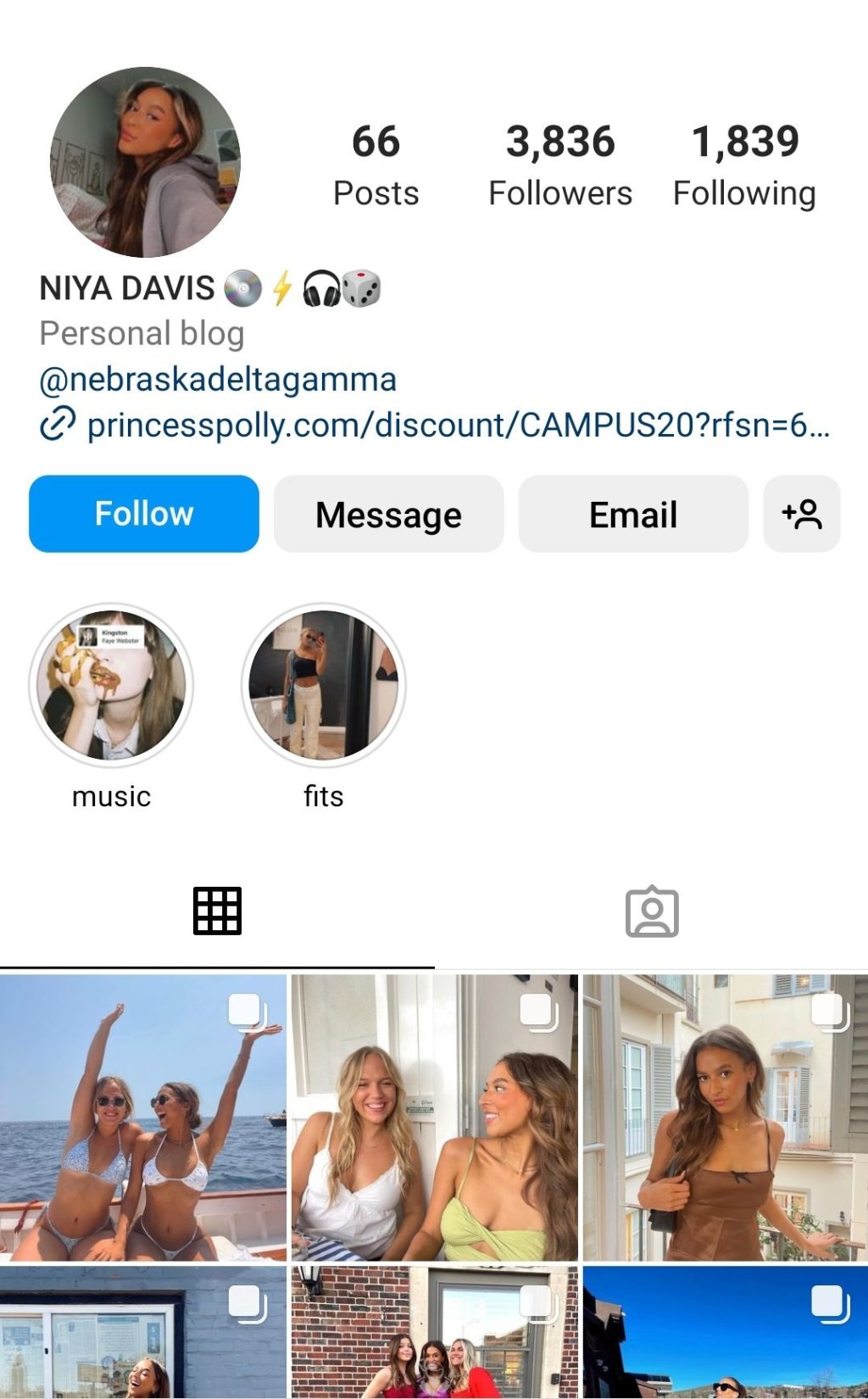 Preview image for niya davis  - telegram @justt_leaks