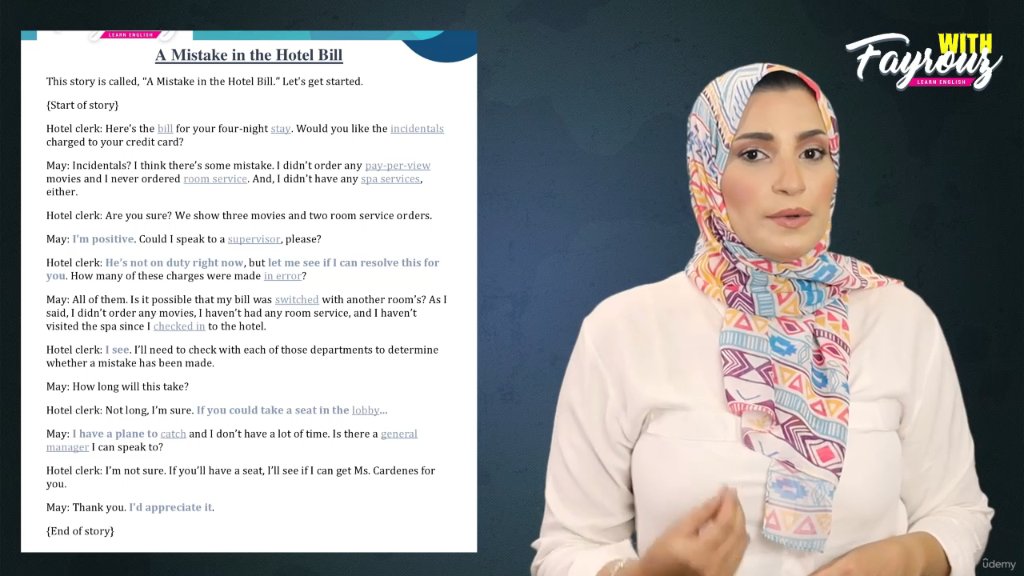 Preview image for the complete english speaking and english grammar course