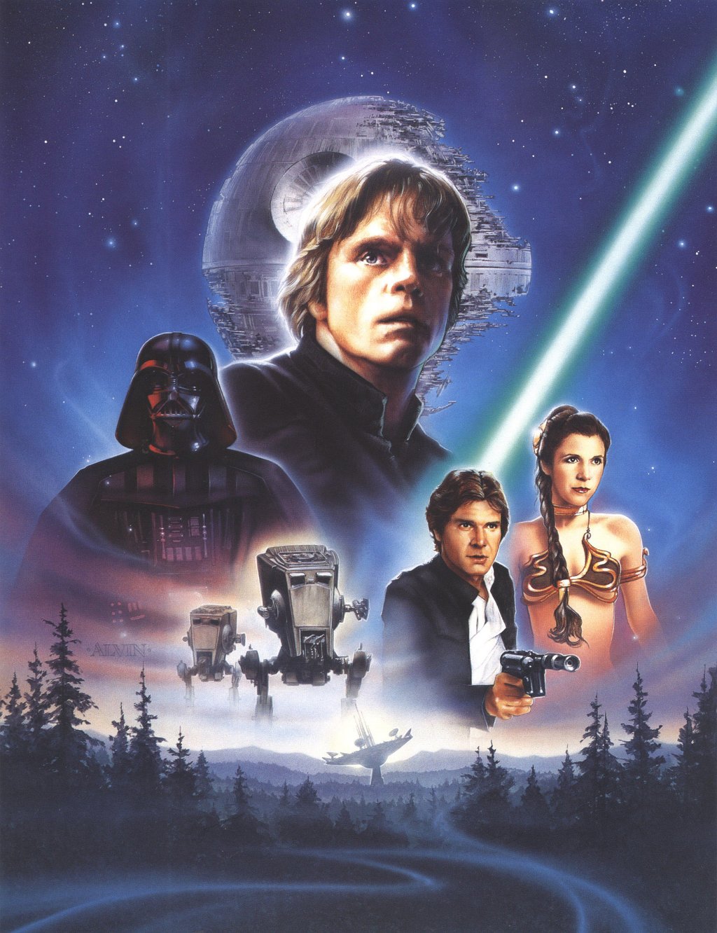Preview image for star wars cover art archive
