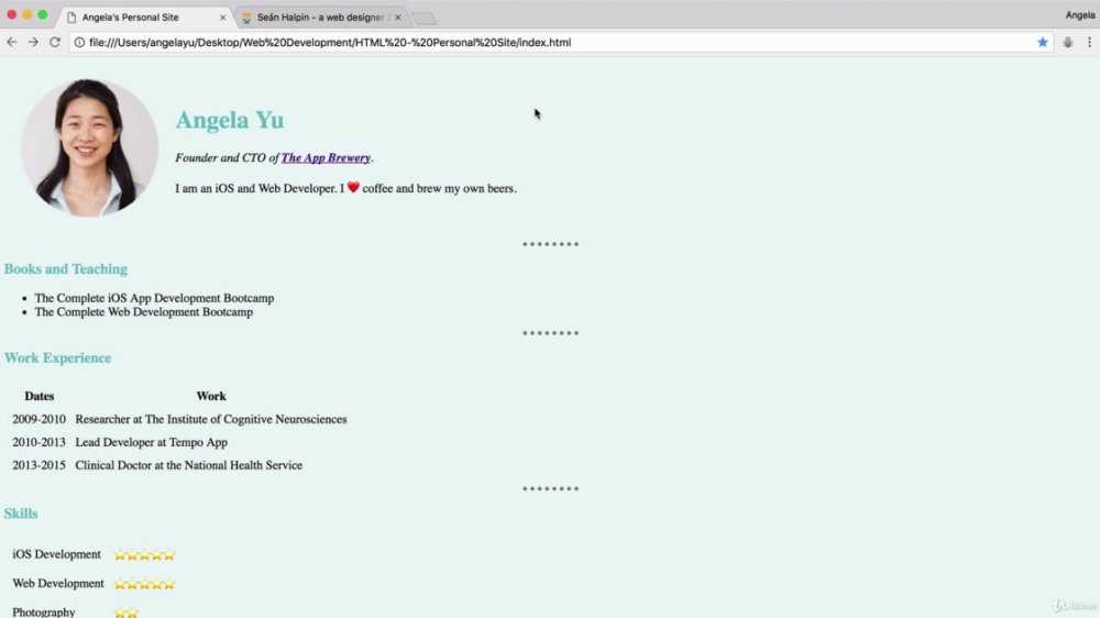 Preview image for @h4ckt3r_bot -the complete 2021 web development bootcamp