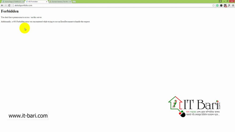 Preview image for it bari web design