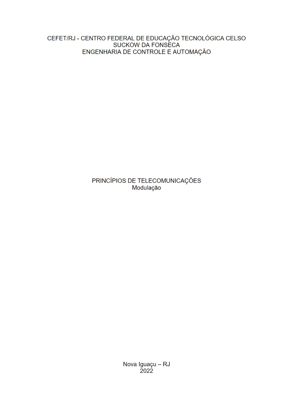 Preview image for princípios de telecomunicação