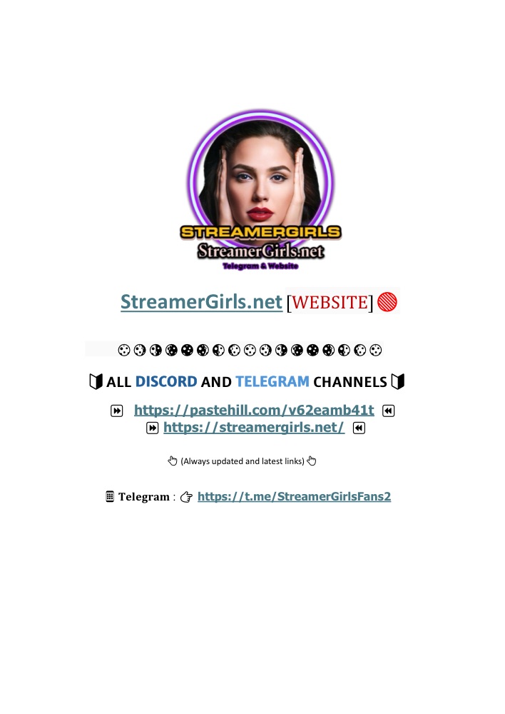Preview image for 𝗦𝐓𝐑𝐄𝐀𝐌𝐄𝐑𝗚𝗜𝗥𝗟𝗦.net (𝐓𝐄𝐋𝐄𝐆𝐑𝐀𝐌) - streamergirls.net (website) (bAGT)