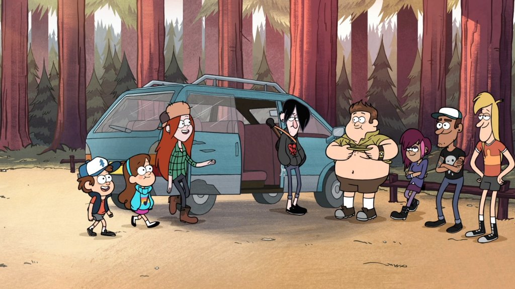Preview image for gravity falls (hungarian)
