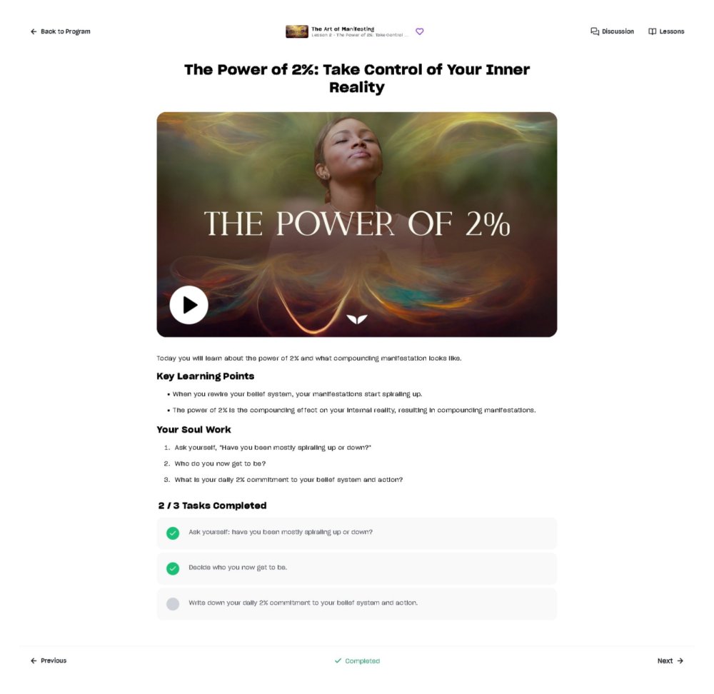 Preview image for regan hillyer – the art of manifesting (2026) (moneyvipprogram.com)