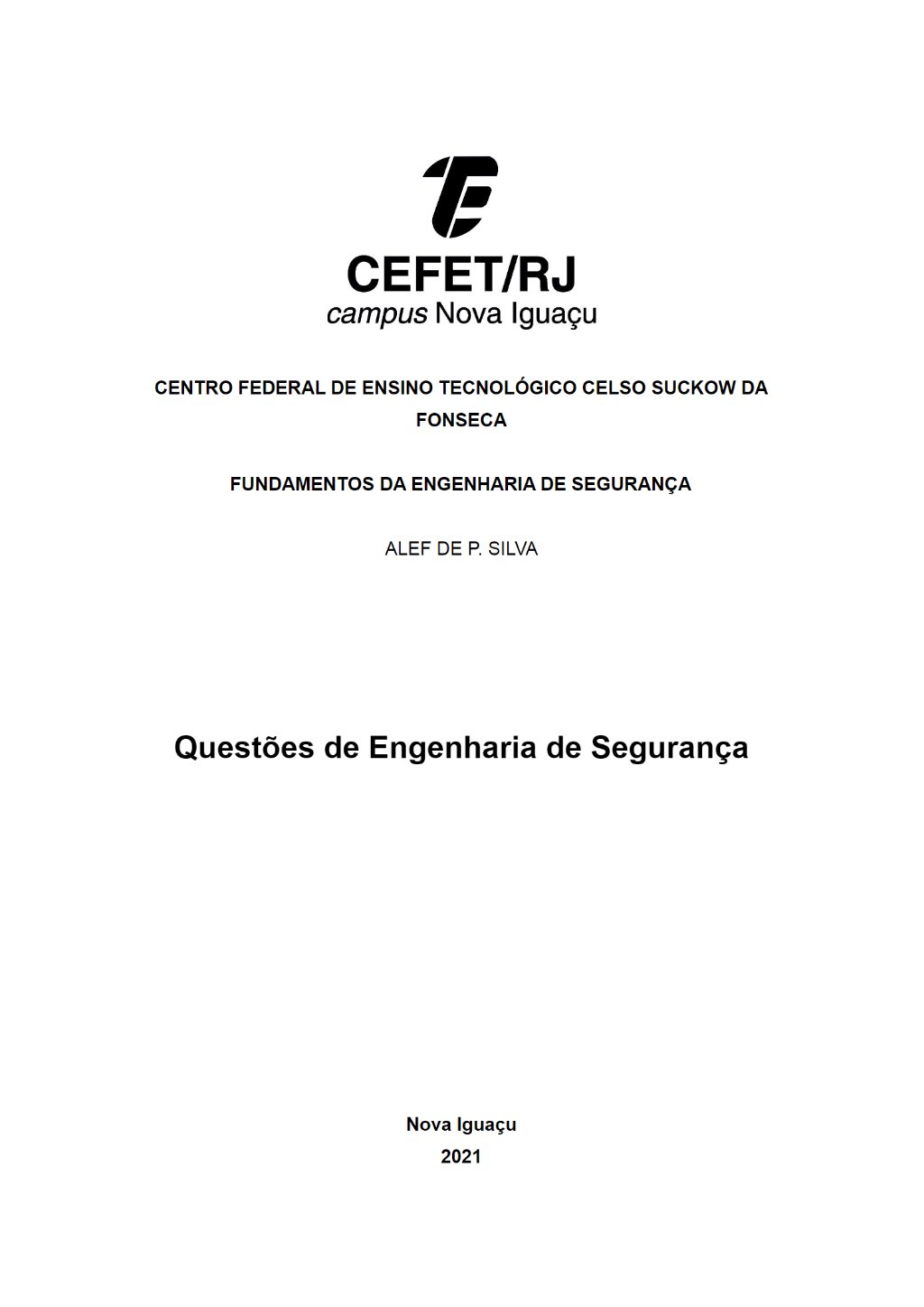 Preview image for fundamentos da engenharia de segurança