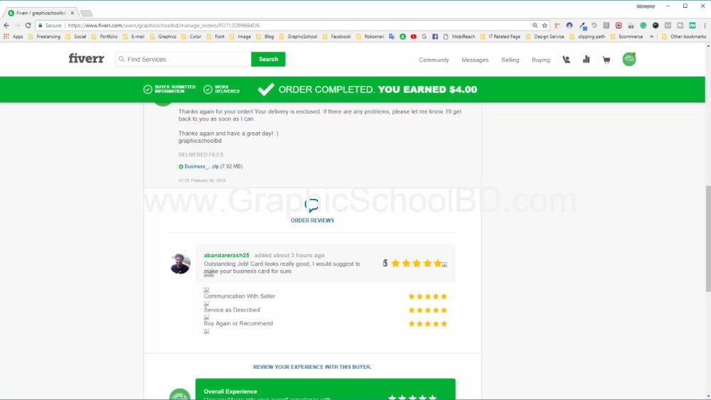 Preview image for fiverr special course by mamunur rashid