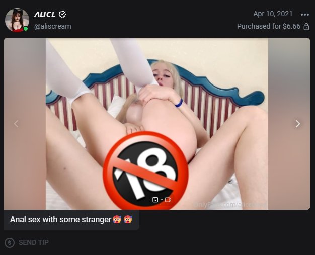 Preview image for aliscream ppv fap4lm.com