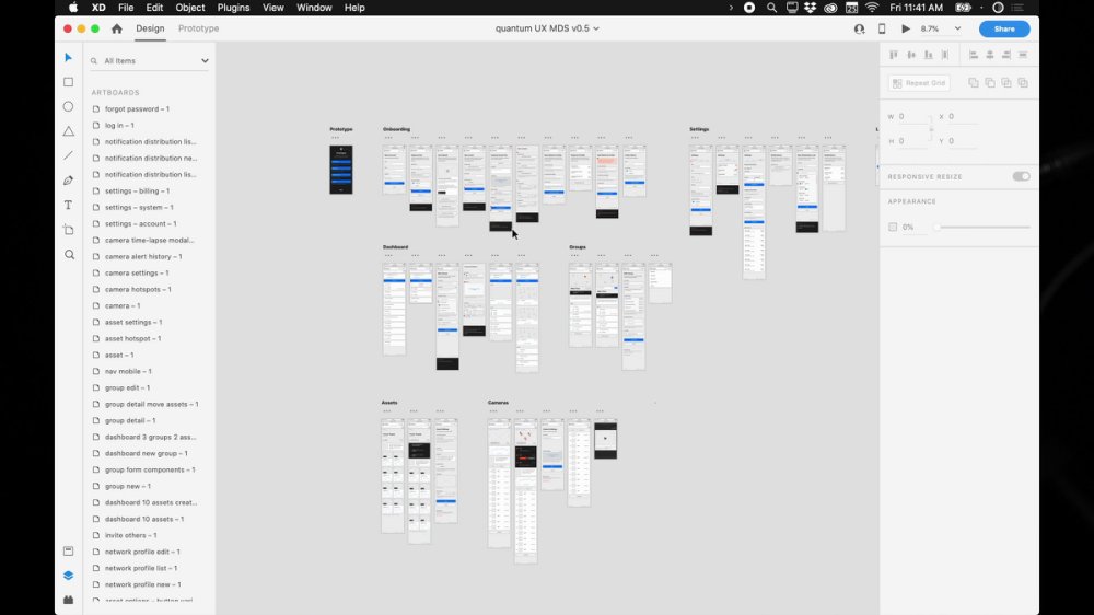 Preview image for shiftnudge - interface design course