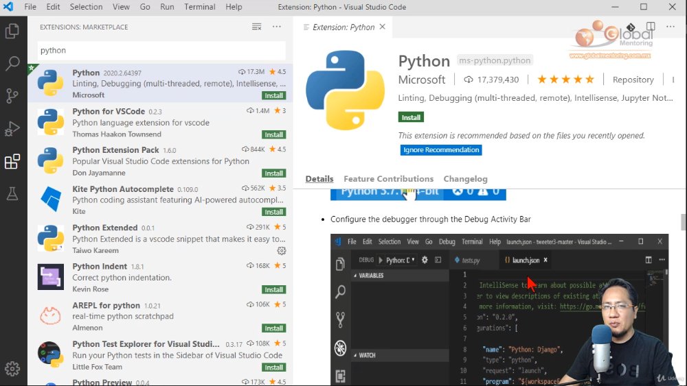 Preview image for universidad python - django, flask, postgresql y más! +13hrs