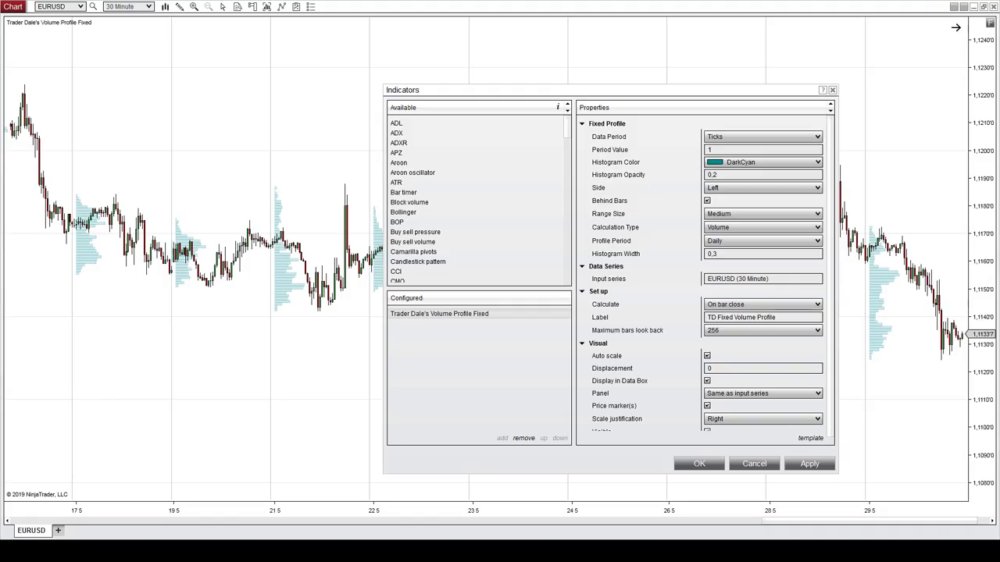Preview image for trader dale - order flow pack