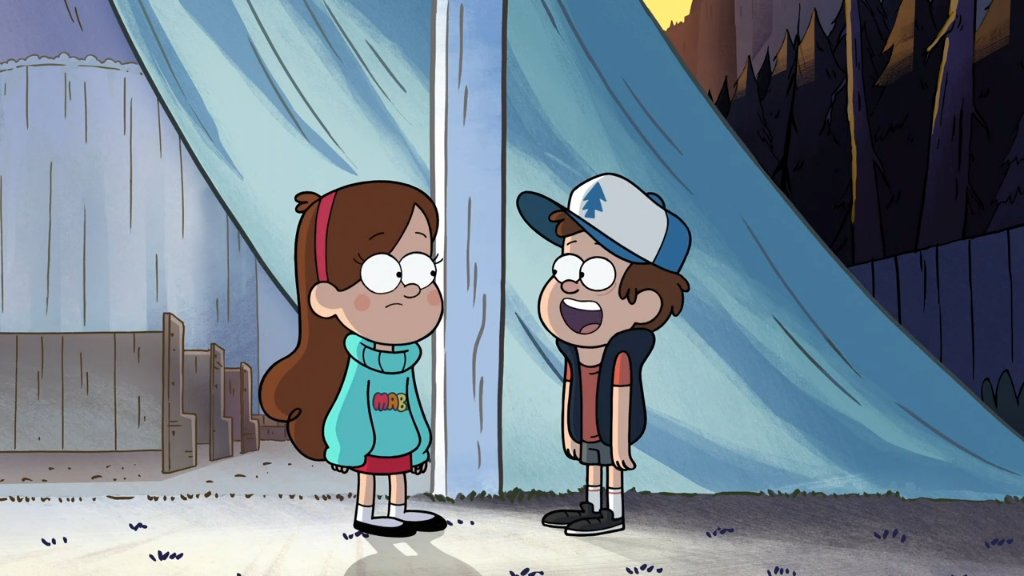 Preview image for gravity falls (dansk)