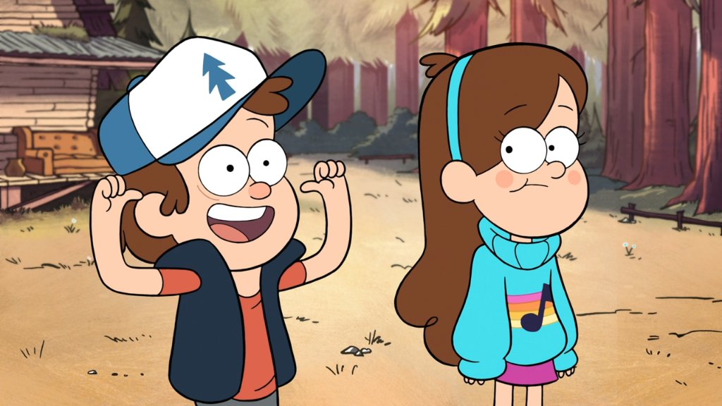 Preview image for gravity falls (dansk)