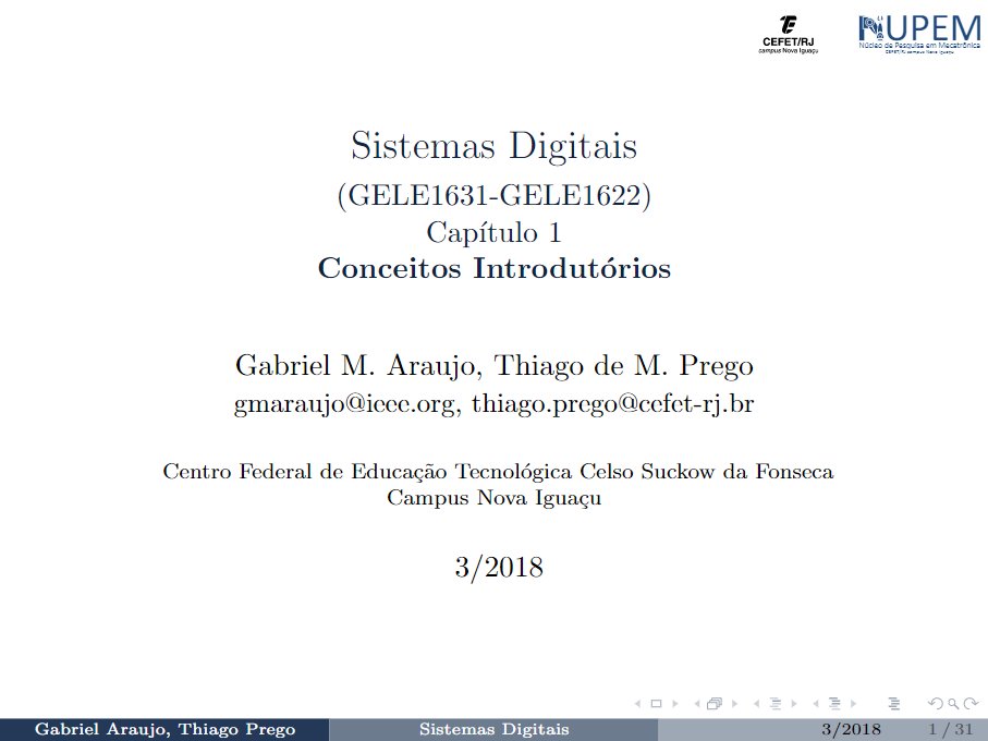 Preview image for sistemas digitais