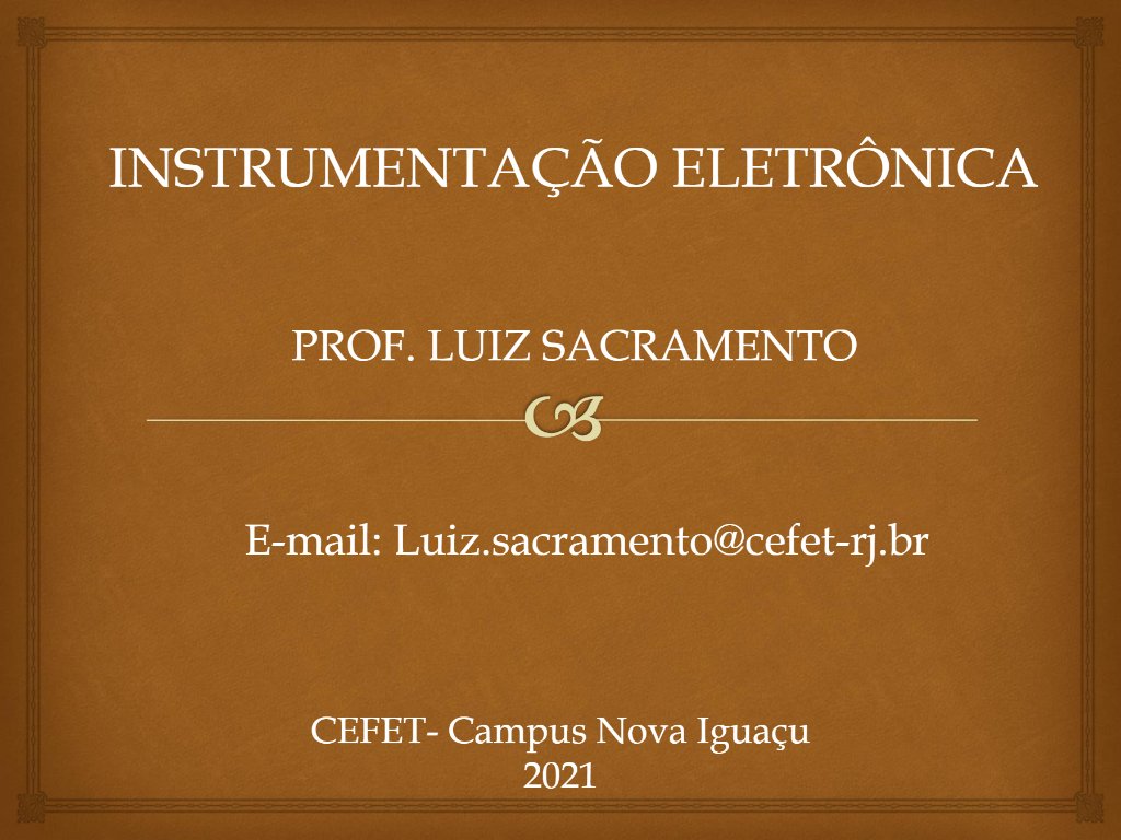 Preview image for instrumentação eletrônica