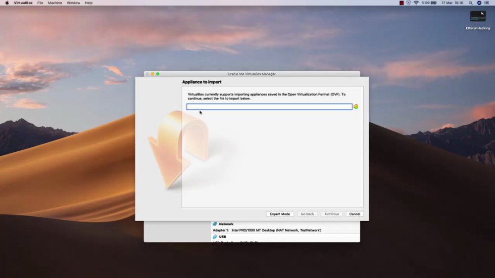 Preview image for the complete ethical hacking course
