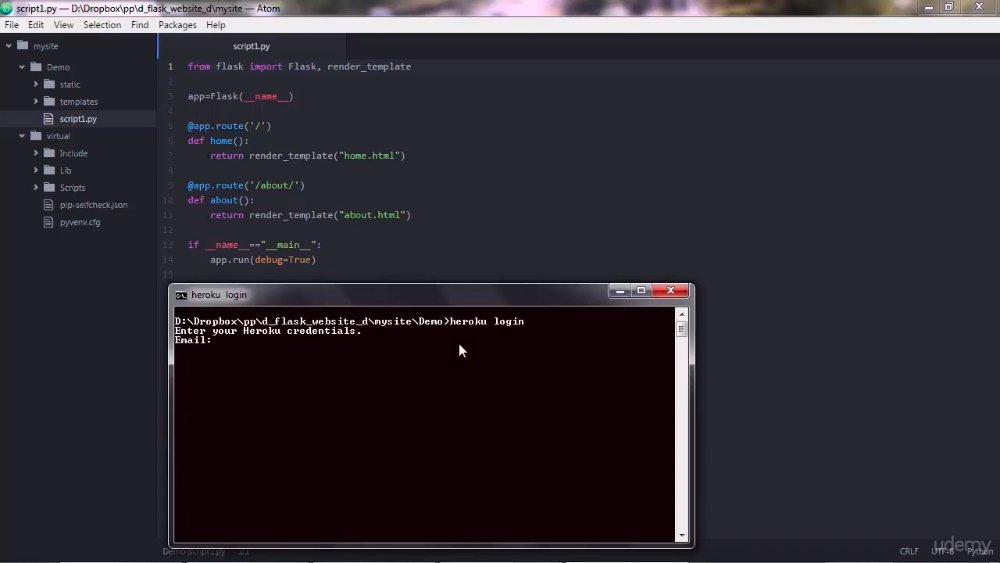Preview image for the python mega course build 10 real world applications update