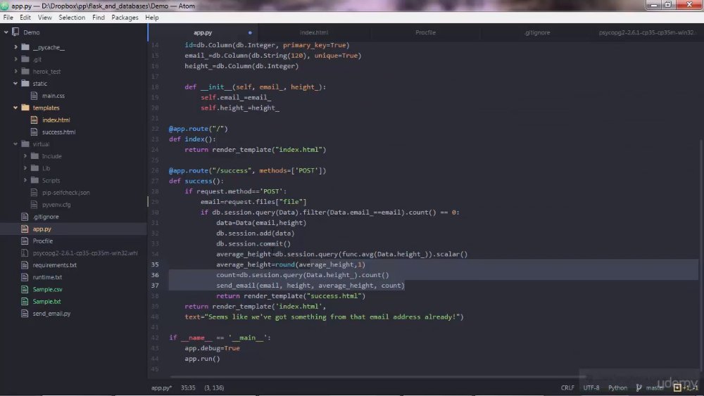 Preview image for the python mega course build 10 real world applications update