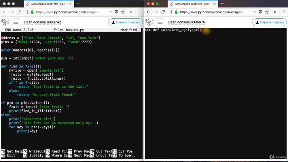 Preview image for the python mega course build 10 real world applications update