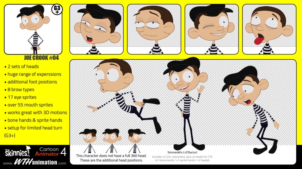 Preview image for speed rigging mastery in cartoon animator 5 – 2danimation101