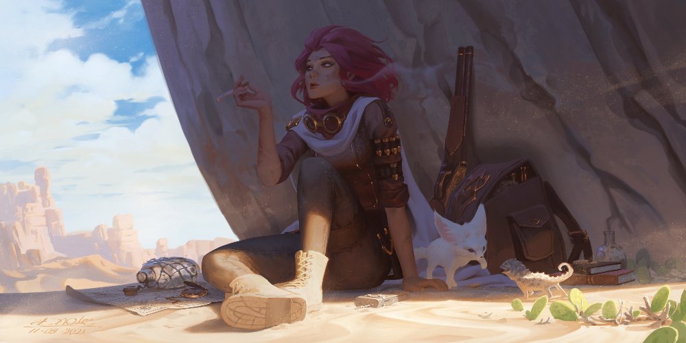Preview image for red desert dao trong le