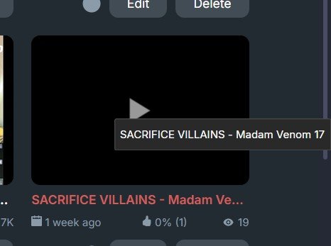 Preview image for cut vids